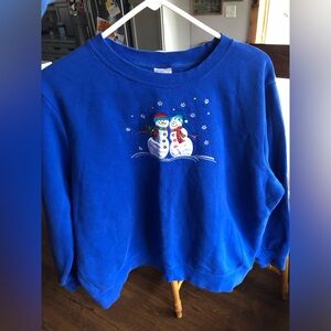 Christmas Snowmen Crewneck Sweatshirt